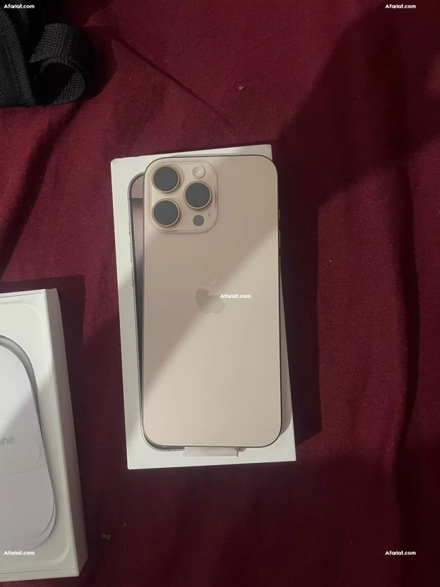 Iphone 16 Pro Max 256 Gb couleur desert importé du canada