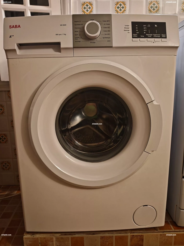 Lave linge hublot 7 kg Saba