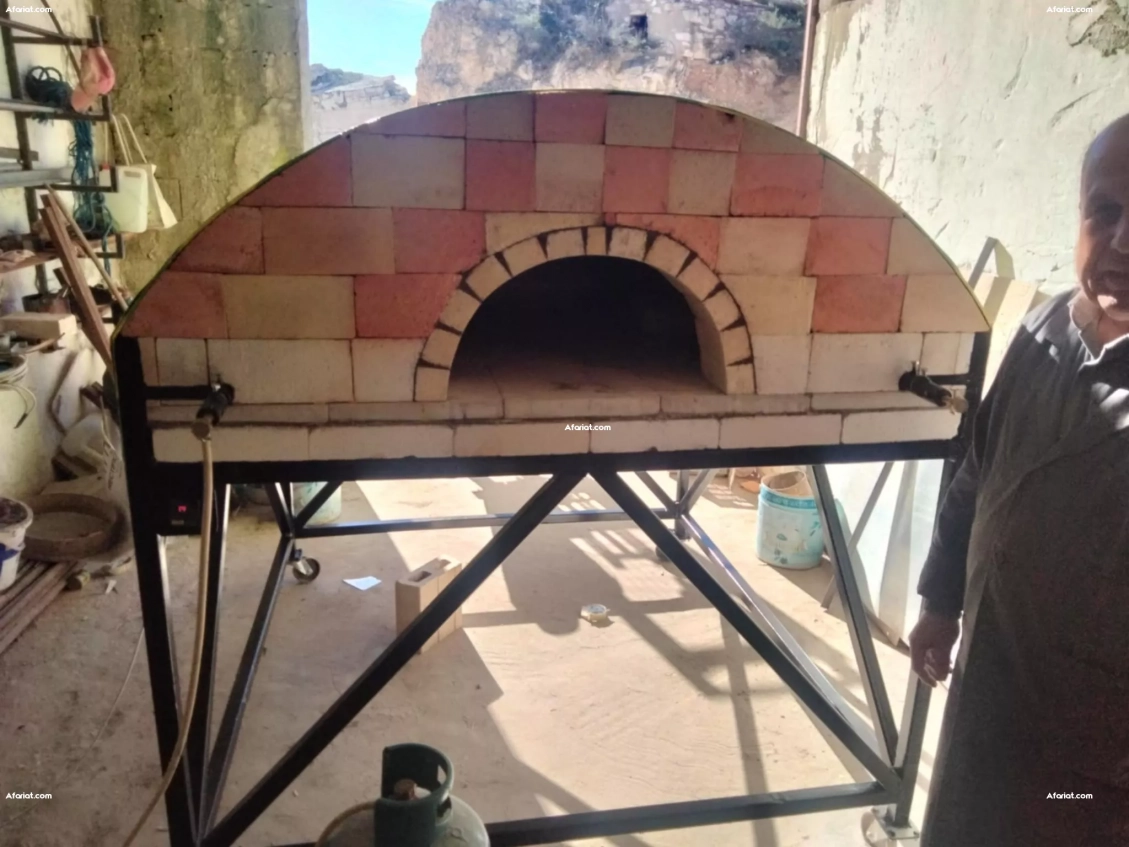 fabrication  de fours pizza a bois et a gaz Garantie 5 ans