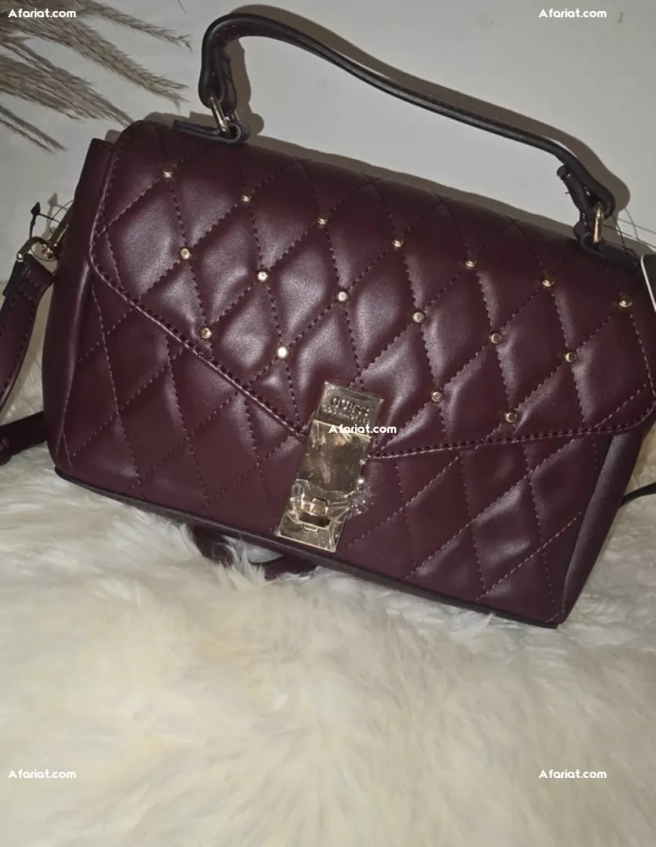 sac burgundy guess original
