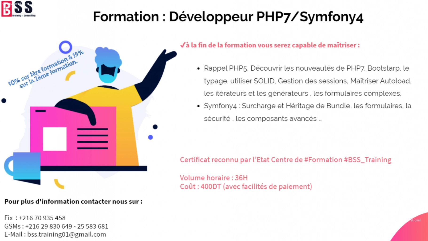 Développeur PHP7/Symfony4