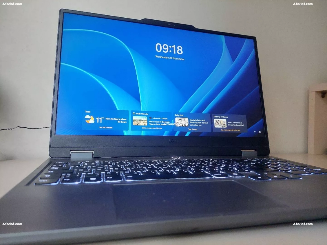 Lenovo LOQ 15ARP9 - RTX 4050/Ryzen 7 7435HS/24Go RAM DDR5/1To SSD