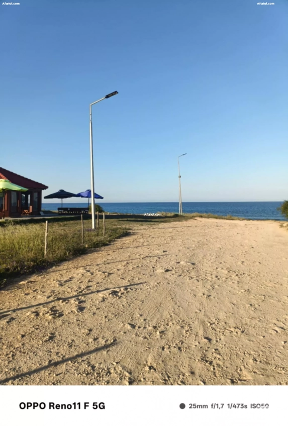un terrain situé a Kerkwen Plage Kelibia