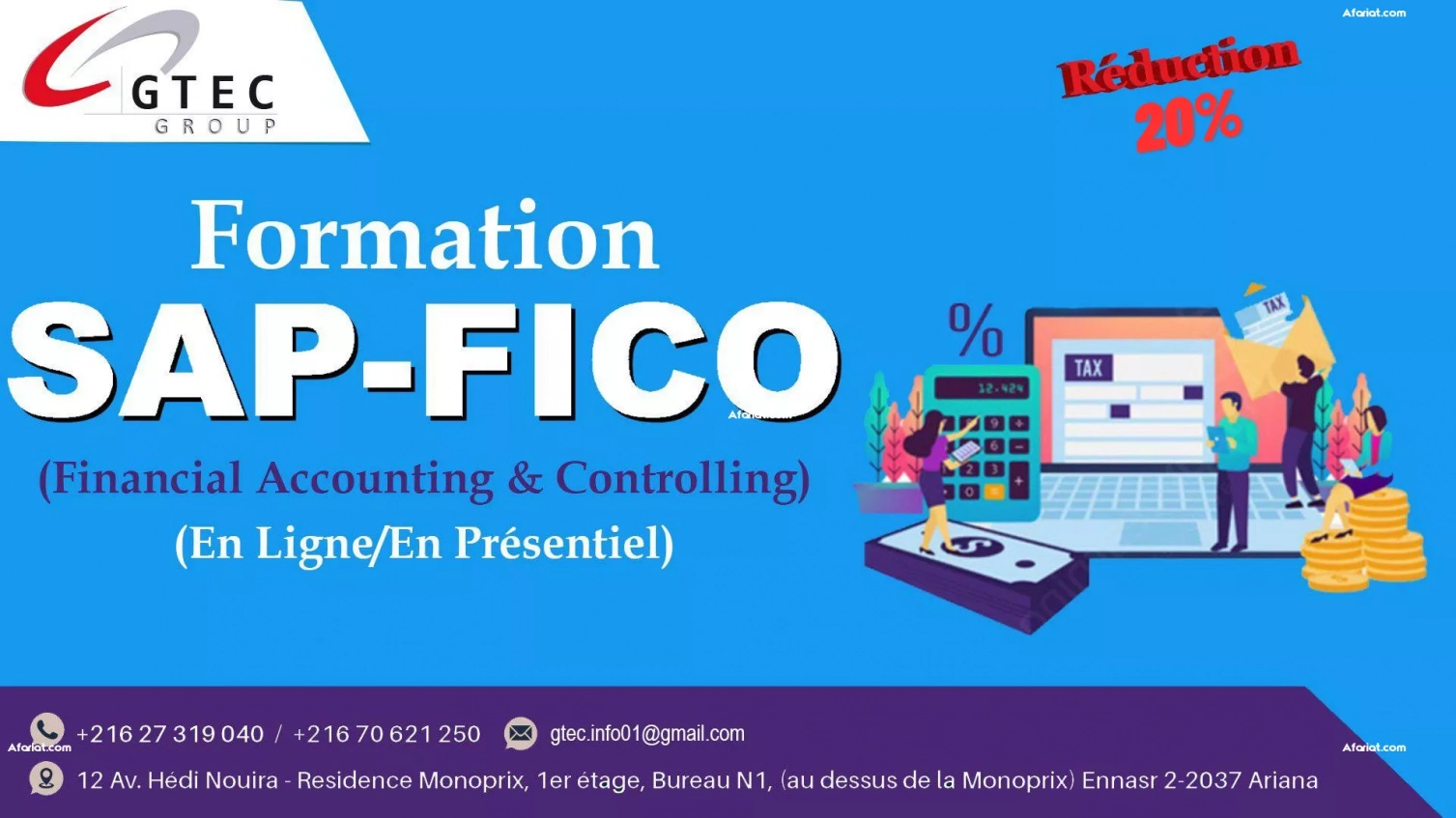 Formation SAP FICO : Finance , Comptabilité et Contrôle de Gesti