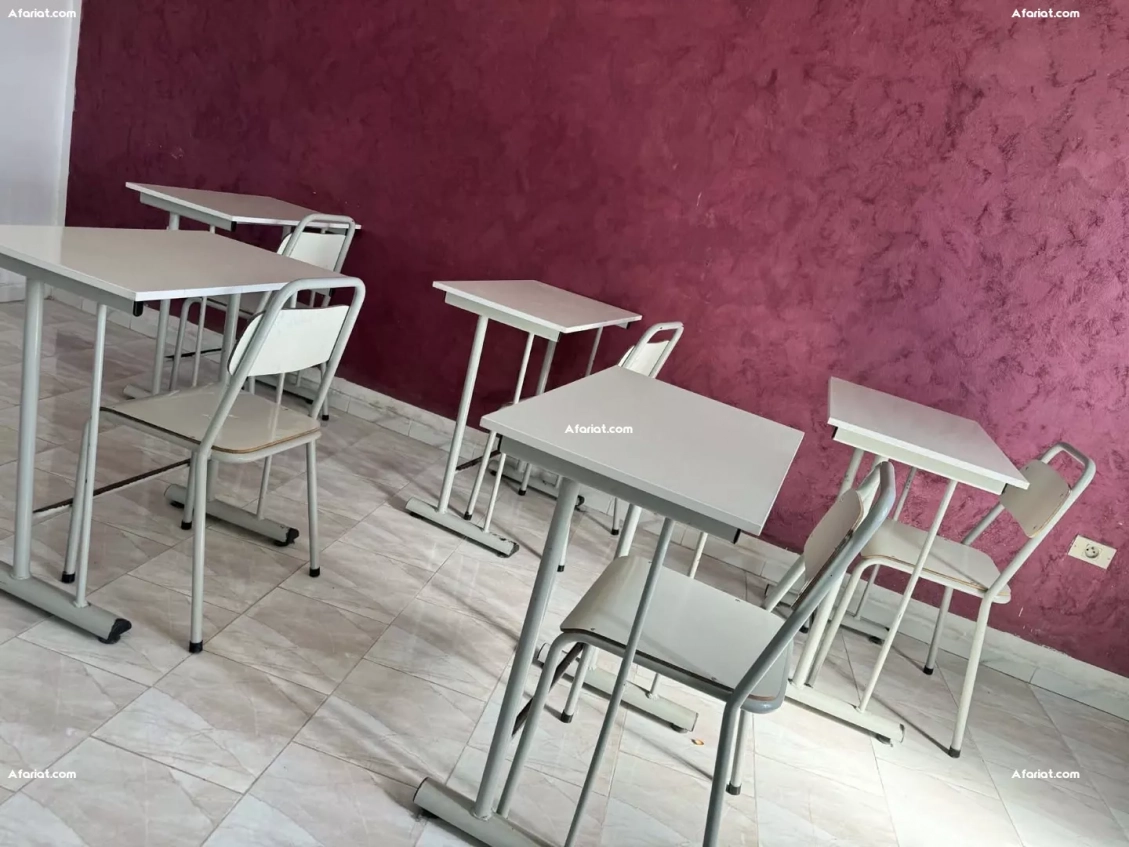 tables écolier et chaises