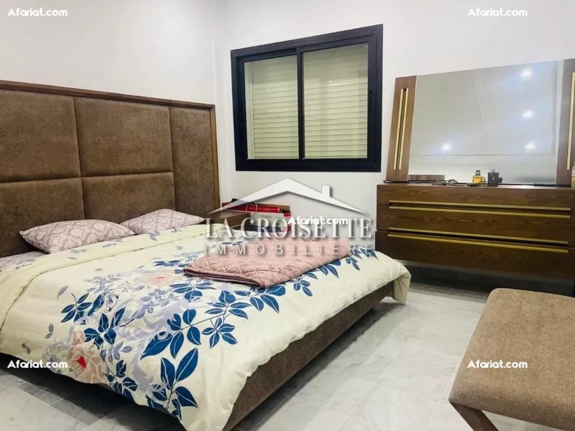 Appartement S+2 meublé à Ain Zaghouan  ZAL0605