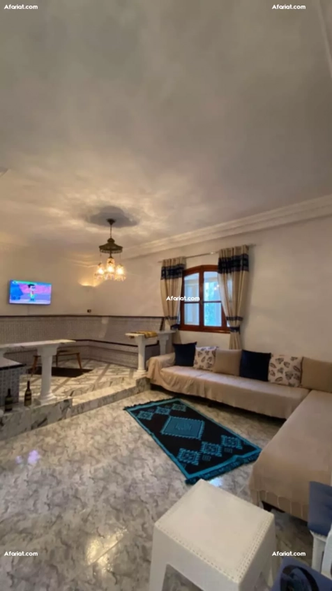 Location d'Étage de Villa Meublée pour Familles à Sousse