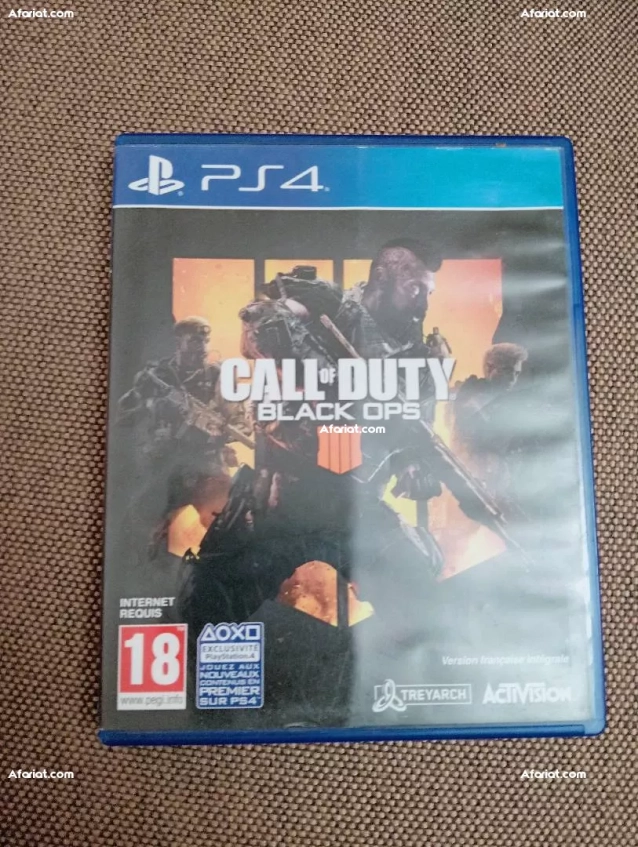 jeu ps4 CALLofDUTY black ops+BATTLEFIELED4(gratuit)