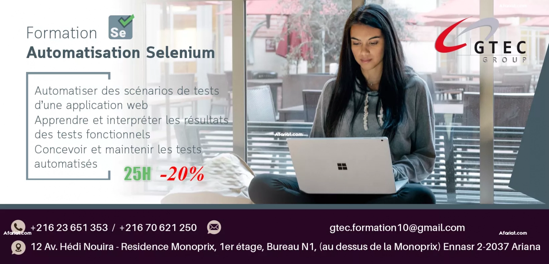 Promo 20%  Formation Selenium