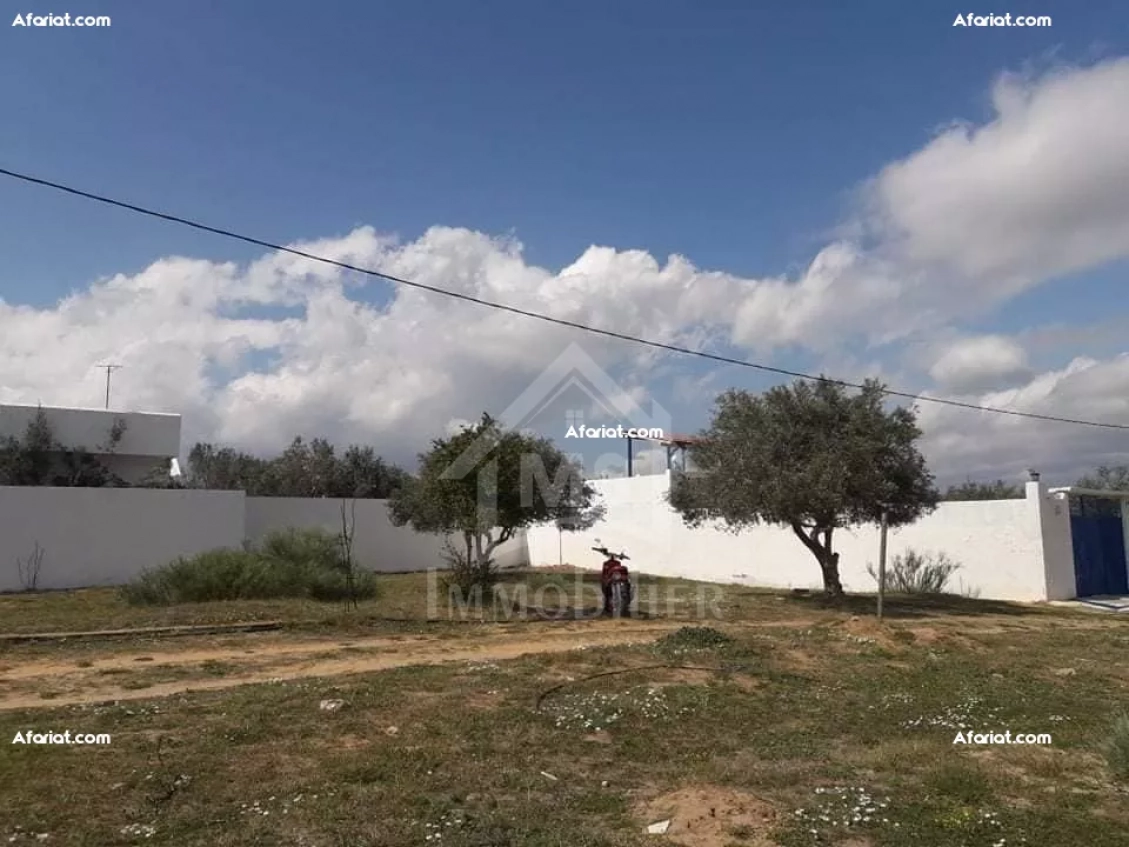 à vendre un superbe TERRAIN à HAMMAMET SUD