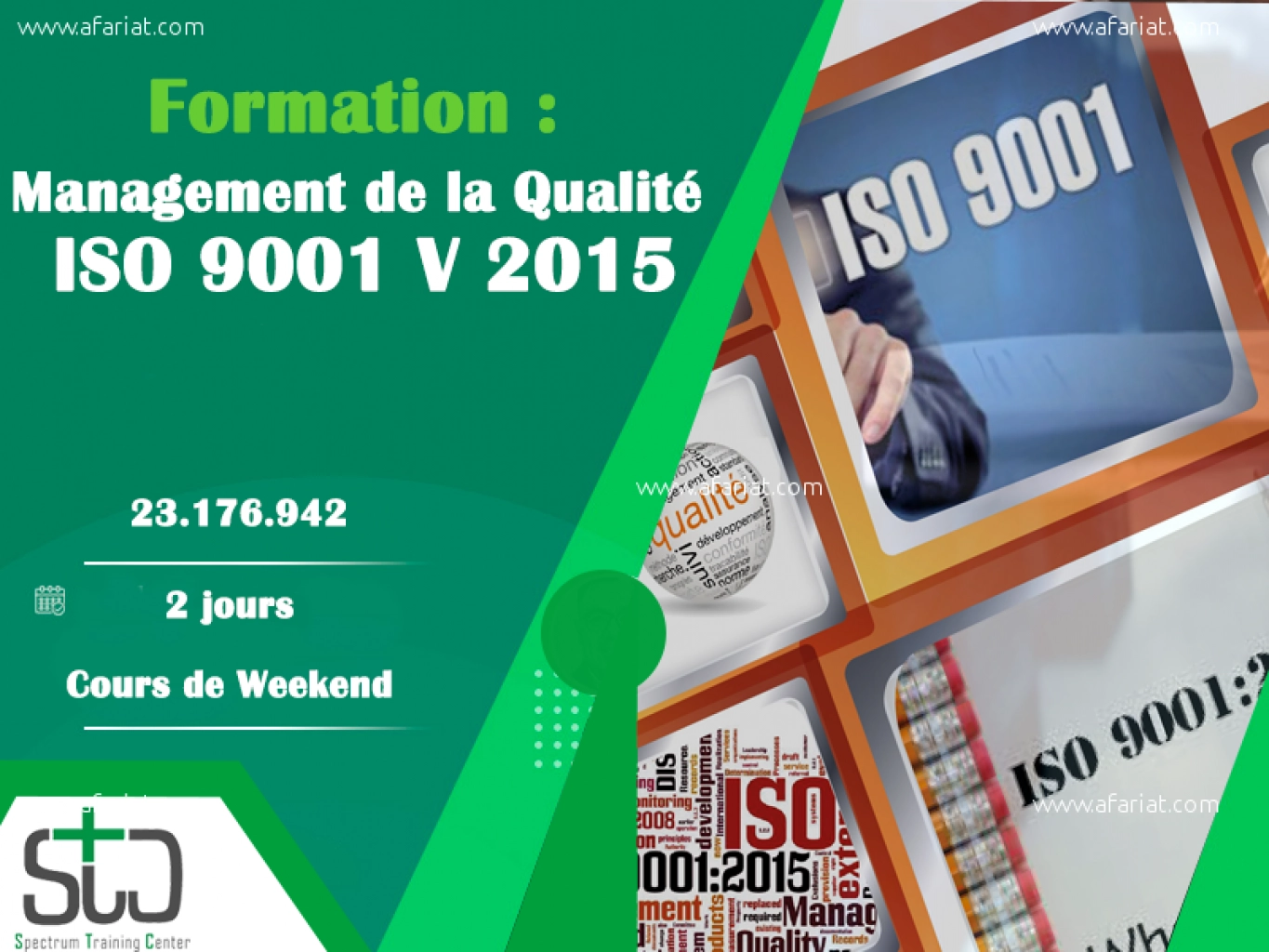 ISO 9001 version 2015.