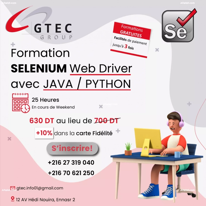 Formation Test Automation Selenium WebDriver