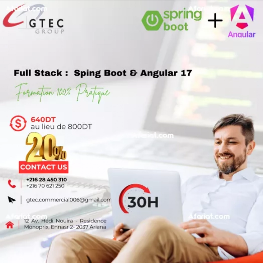 Formation Angular & SpringBoot