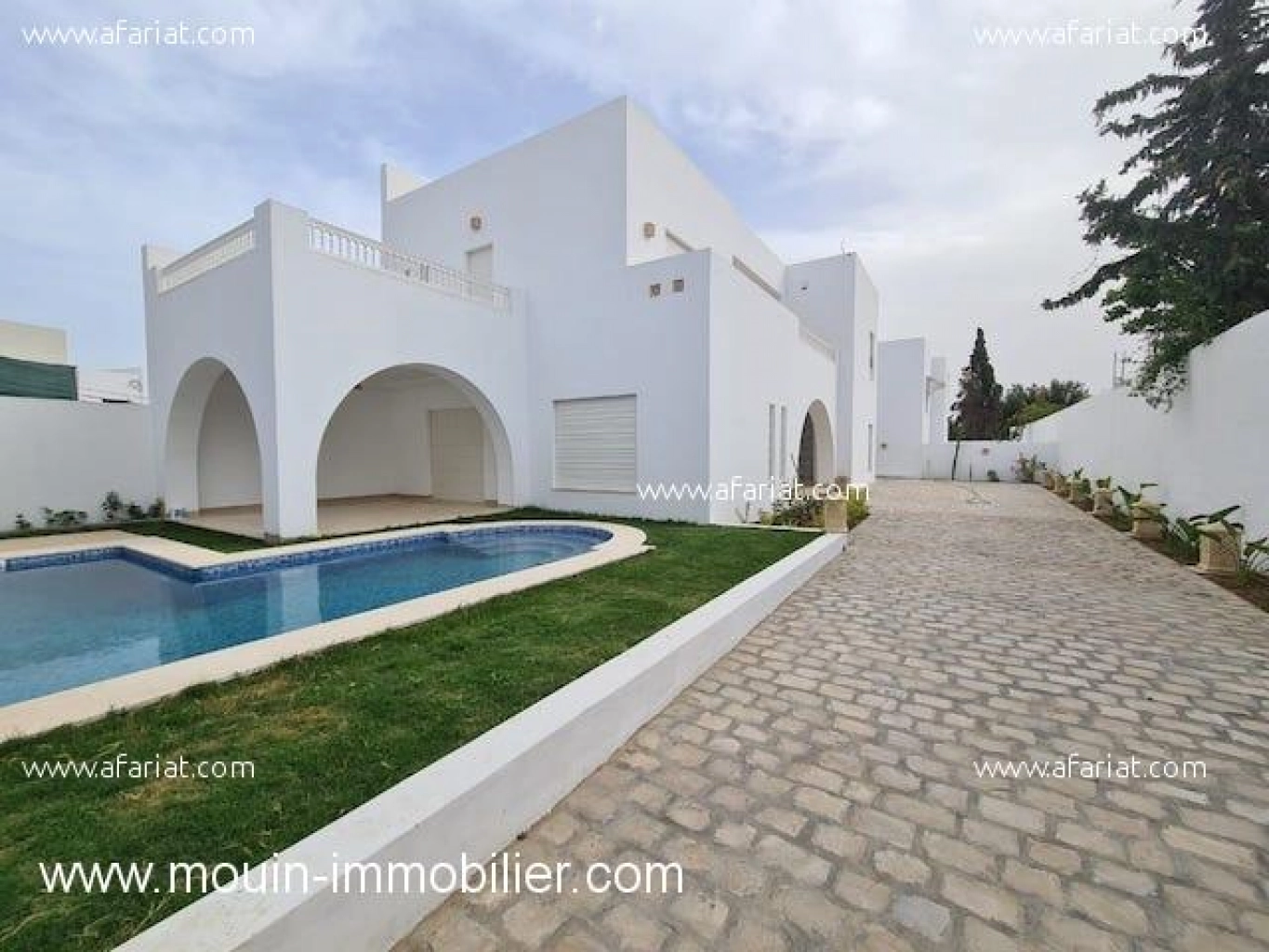 Villa L'Etoile 4 AL2833 Hammamet zone sindbed