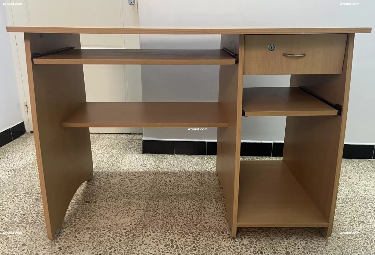 Bureau élève / table de travail / table ordinateur fixe