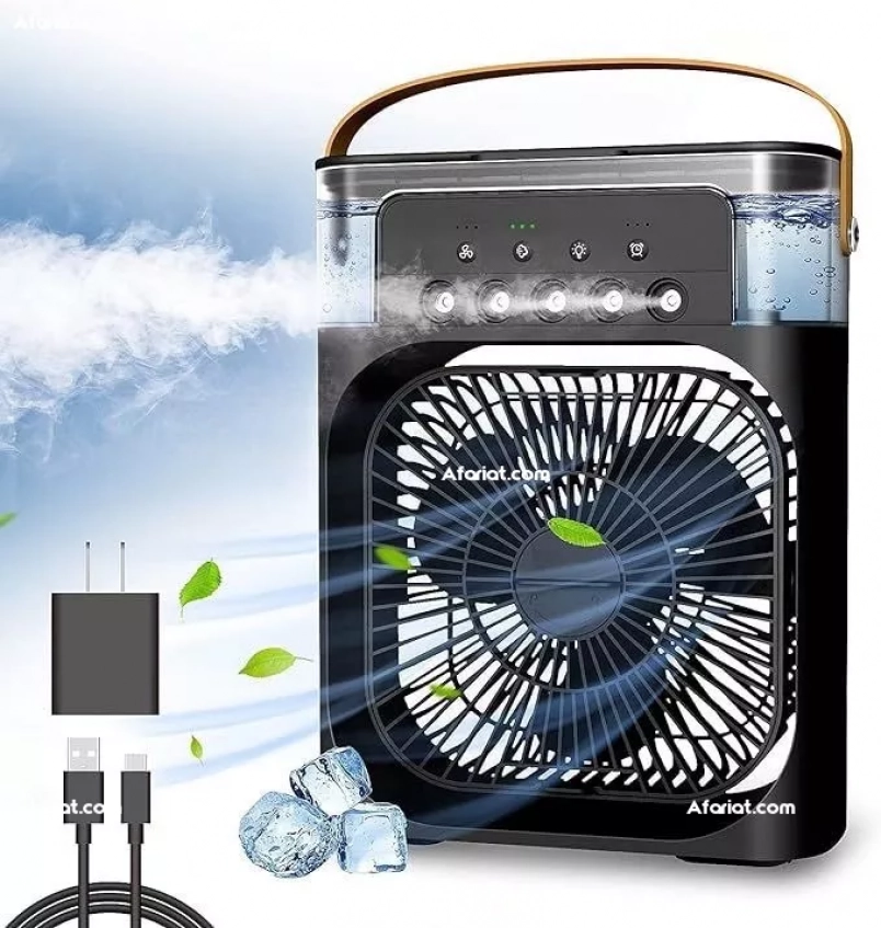 livraison  +Mini climatiseur (ventilateur)مروحة تكييف صغيره