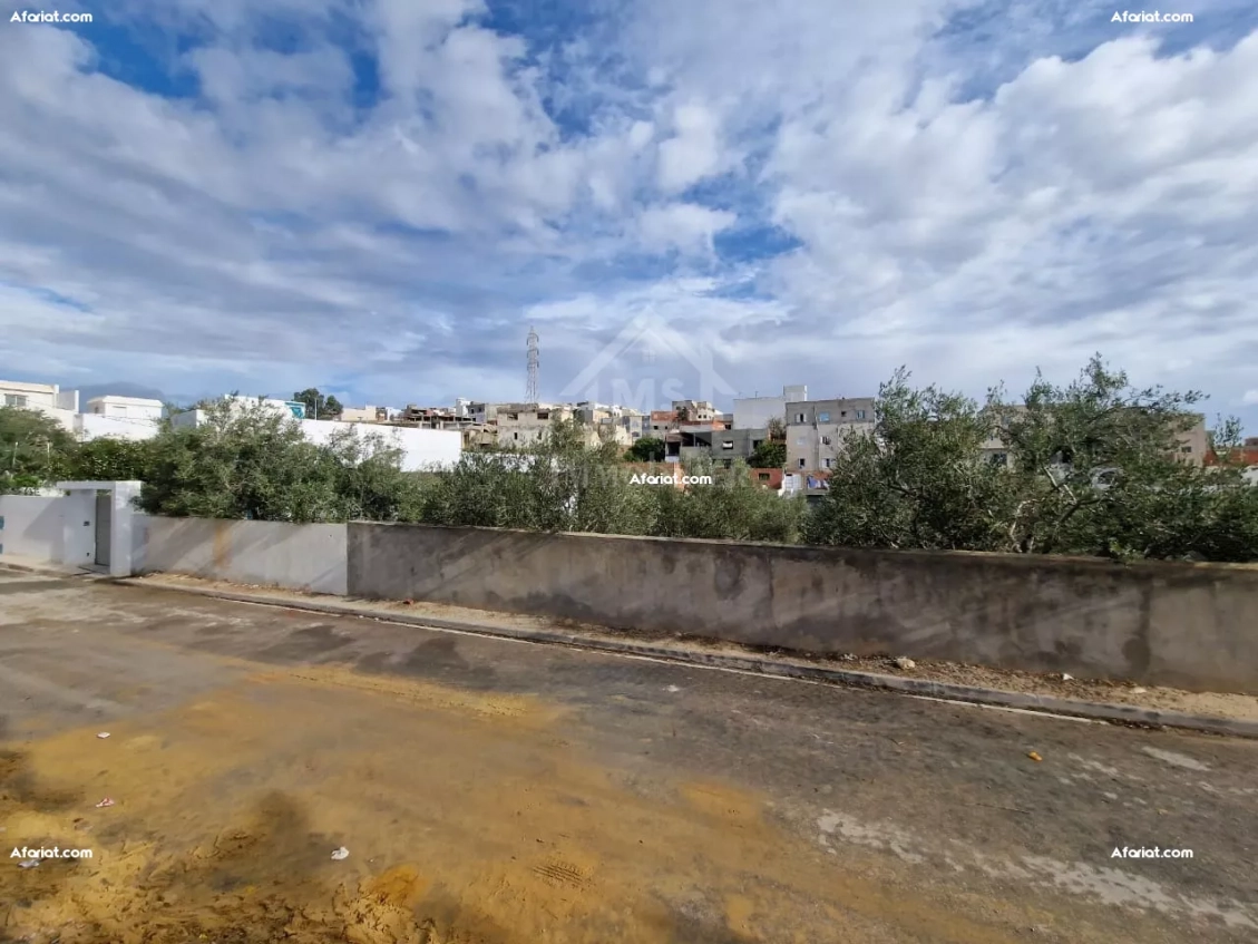 Terrain clôturé de 658 m² à Hammamet Nord à vendre 51355351
