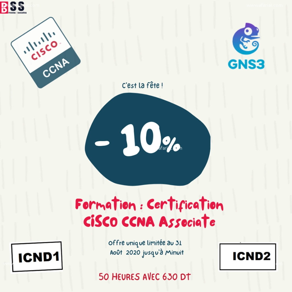 Formation : Certification CISCO CCNA Associate