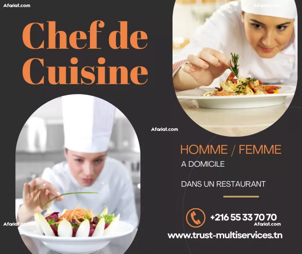DES CUISINIERES CHEZ FAMILLES TUNISIENNES A CITE ENNASR