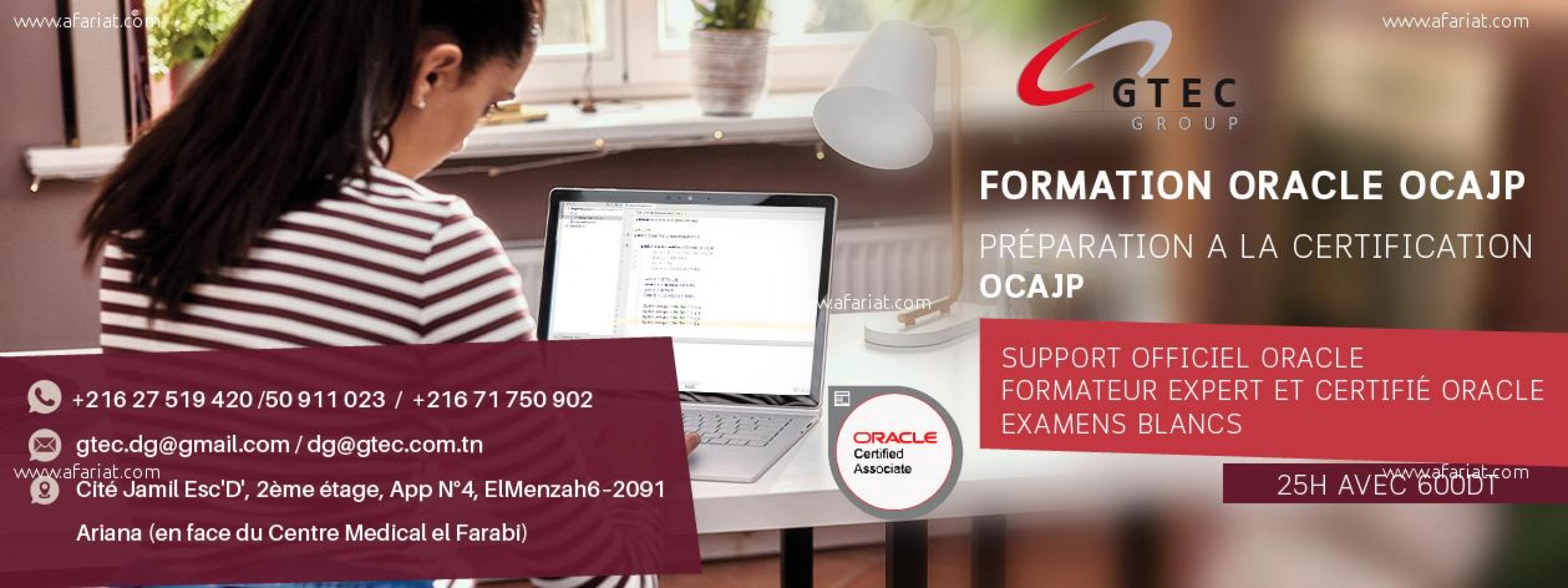 GTEC: Réduction sur la Certification Java OCA SE08