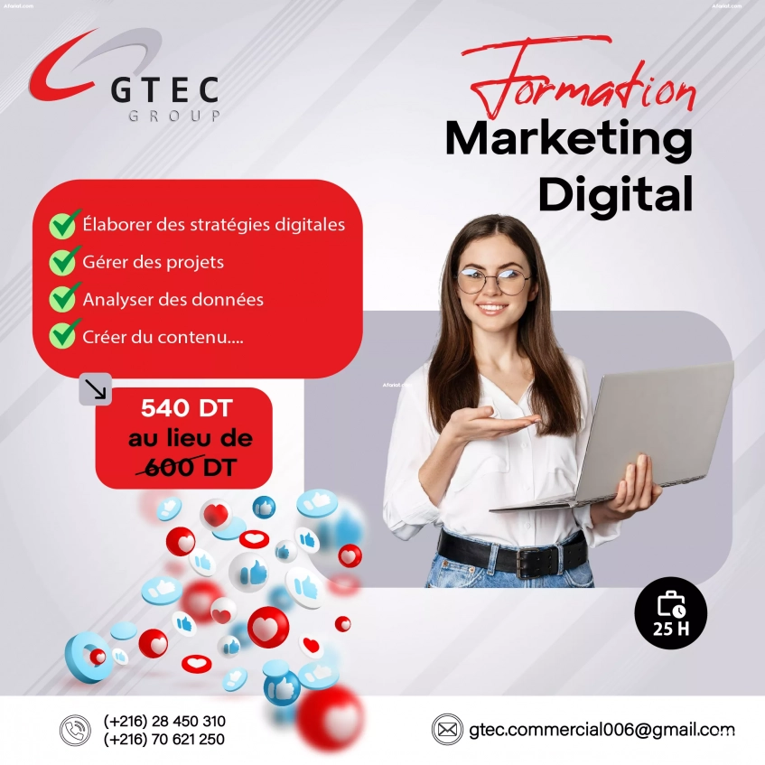 Formation en Marketing Digital