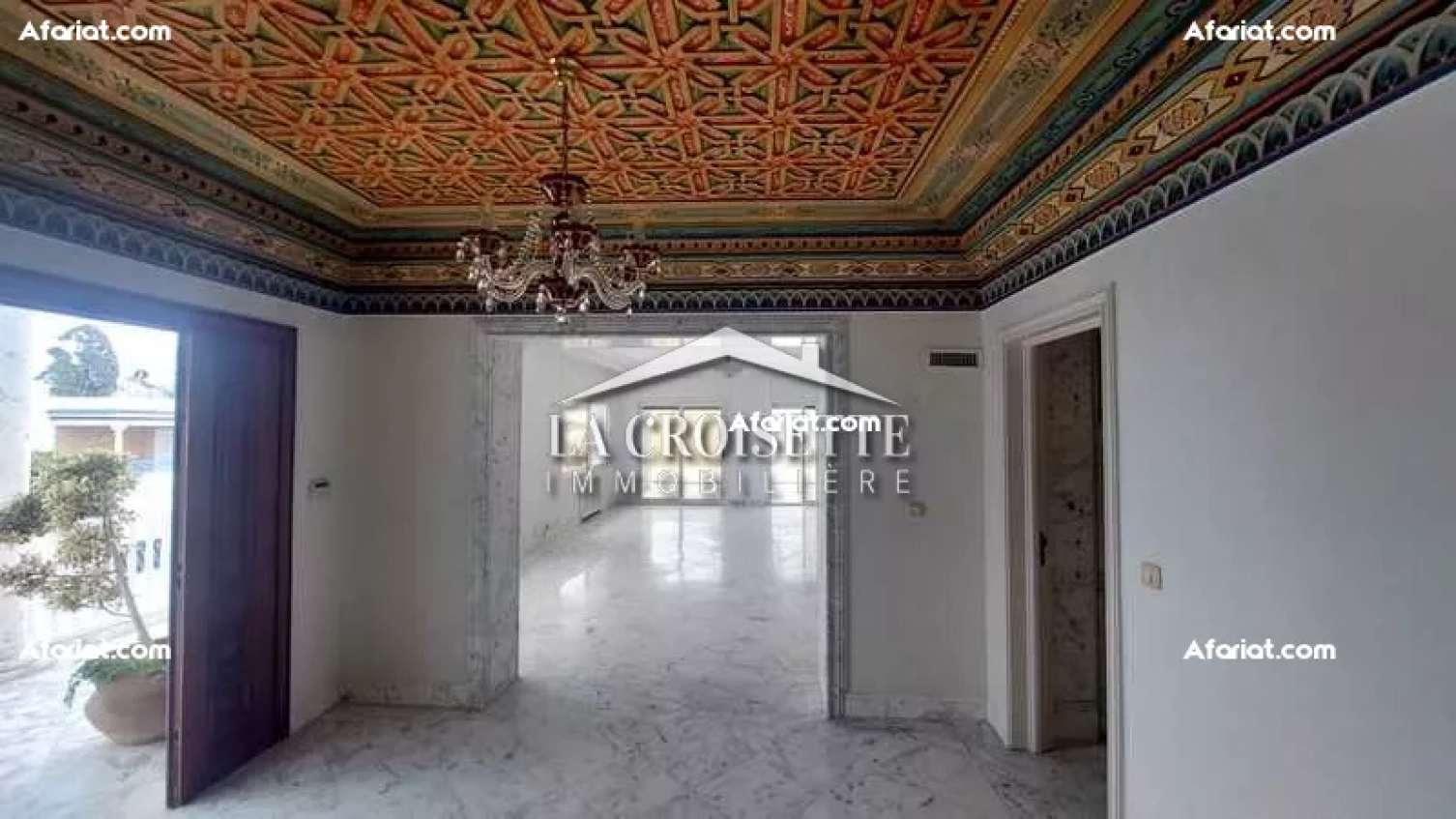 Villa de maître S+7 vue sur mer MVL1466