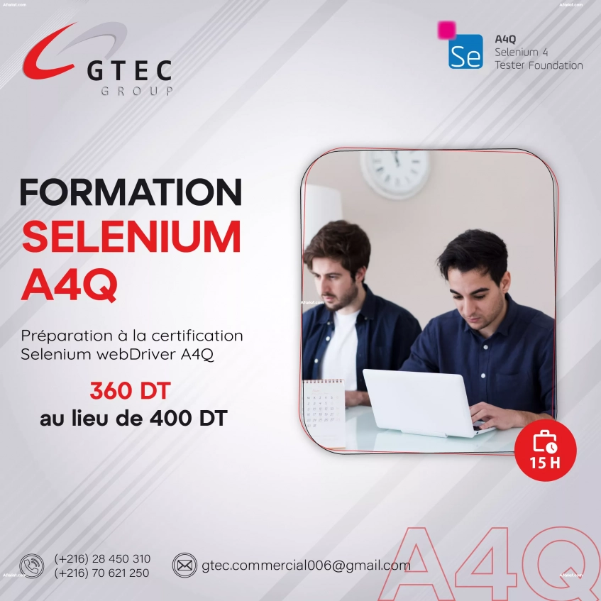 Préparation Certification Sélénium A4Q