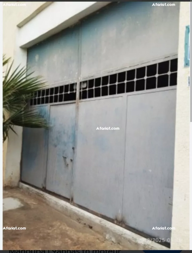 Un dépôt à louer au zone industrielle EL FAJJA ( MANOUBA)